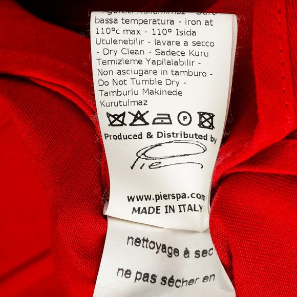 Band of Outsiders Red Cotton-Twill Tailored Blazer - Picture 9 of 9